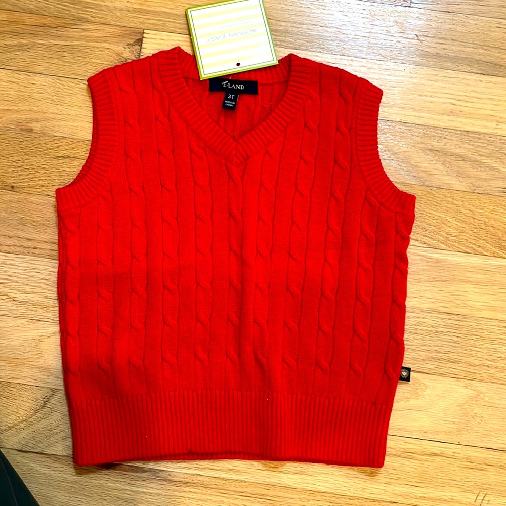 3T , NWT Knit Boys Vest